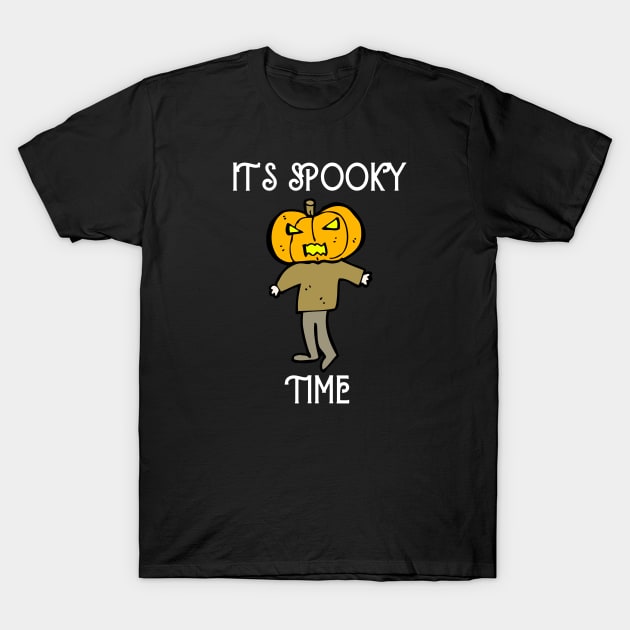 It's Spooky Time Halloween T-Shirt by JC's Fitness Co.